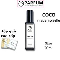 Nước Hoa Nữ Coco Mademoiselle 20ml chính hãng thơm lâu hương ngọt dịu nhẹ nhàng