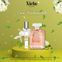 Nước Hoa Nữ Coco Mademoiselle, Nước hoa chiết Niche Scent 10ml Lưu Hương Thơm Thanh Lịch Sang Trọng