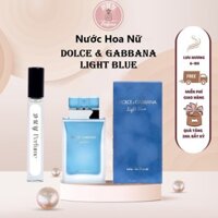 Nước Hoa Nữ D.G Light Blue EDT Hương Bưởi tươi mát, thanh lịch, gợi cảm - Duy Perume