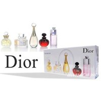 Nước Hoa Nữ Dior 5 Chai - Bộ Nước Hoa Dior Mini 5 Chai - Hợp Dài