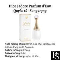 Nước hoa Nữ - Dior Jadore Parfum d’Eau