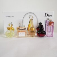 Nước hoa nữ Dior Les Parfums bộ 5 chai Chính Hãng thơm lâu mini lưu hương lâu phai thơm dịu nhẹ cuốn hút Ngọc Ý Cosmetic