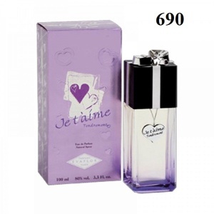 Nước hoa nữ Evaflor Je T'Aime Tendrement 100ml