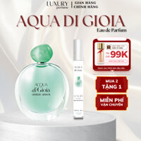 Nước hoa nữ Giorgio Armani Acqua Di Gioia  (Giò xanh )hương thơm tươi mát , tinh tế chiết 10ml