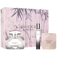 Nước hoa nữ Gucci Bamboo (EDP 75ML + BL 100ML + Roller ball 7.4ML)