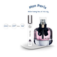 Nước hoa nữ Hito Mon Paris EDP chiết 10ml - Hương thơm sang trọng quyến rũ thanh lịch