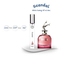 Nước hoa nữ Hito Scandal EDP chiết 10ml - Hương thơm Sành Điệu, Gợi cảm, Khiêu khích