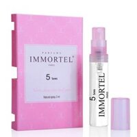 Nước hoa nữ IMMORTEL 5sens chai xịt 3ml - Eau De Parfum