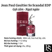 Nước hoa Nữ - Jean Paul Gaultier So Scandal