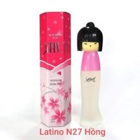 Nước hoa nữ Latino N27 Hồng-60ml