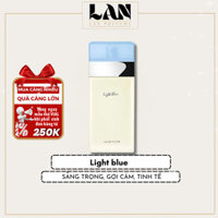 Nước Hoa Nữ Light Blue  PL PERFUME 10ml Hương Bưởi Thơm Mát Trẻ Trung Hiện Đại Tươi Mát