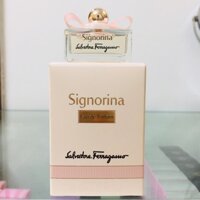 Nước hoa nữ mini Salvatore Ferragamo Signorina eau de parfum 5 ml