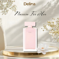 Nước Hoa Nữ Narciso For Her Hồng Nhạt Cao EDP, Tinh dầu nước hoa chiết Delina Scent 10ml Phong Cách Trẻ Trung