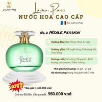 Nước hoa Nữ Petale Passion Laura Paris No2 - Laura Sunshine Nhật Kim Anh (100ml)