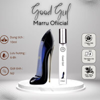 Nước hoa nữ thơm lâu Carolina Herrera Good Girl  EDP hương thơm phụ nữ hiện đại , táo bạo chiết 10ml- Marru Official