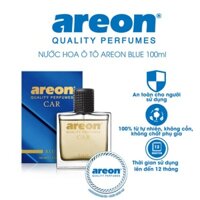 Nước hoa ô tô Areon Car Blue Perfume dạng chai 50ml - CHÍNH HÃNG - Thương hiệu Areon