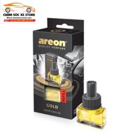 Nước Hoa Ô Tô AREON Kẹp Cửa Gió Khử Mùi Hương Gold Sang Trọng Nam Tính Chính Hãng AC01