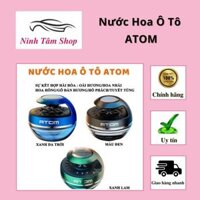 Nước Hoa Ô Tô ATOM, Cánh Quạt Xoay Bằng Năng Lượng Mặt Trời Tỏa Hương Thơm Từ Thiên Nhiên