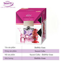 Nước Hoa Ô Tô Chai Xịt Nắp Gỗ TASOTTI SECRET CUBE Khử Mùi Xe Hơi Hương Thơm Tự Nhiên - Bubble gum