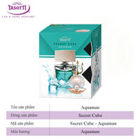 Nước Hoa Ô Tô Chai Xịt Nắp Gỗ TASOTTI SECRET CUBE Khử Mùi Xe Hơi Hương Thơm Tự Nhiên - Aquaman