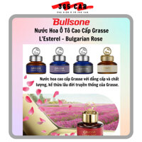 Nước hoa ô tô Grasse Rose Bullsone, nước hoa ô tô chính hãng Bullsone cao cấp, tinh dầu tự nhiên, hương thơm dịu nhẹ