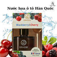 Nước Hoa Ô tô Hàn Quốc Grasse Blackberry & Cherry Và Nhiều Mùi Khác Loại 105ml