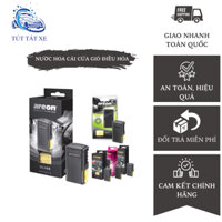 Nước hoa ô tô khử mùi hôi xe Areon hương Gold, Platinum, Vani, Romance, Spring kẹp cài cửa gió điều hòa