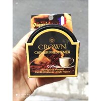 Nước Hoa Ô tô Sáp Thơm Crown - Pháp Mùi Café .