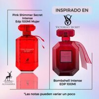 Nước Hoa Pink Shimmer Secret (Nữ) Chính Hãng Maison Alhambra lấy cảm hứng từ Nước Hoa Victoria’s Secret Intense