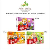 Nước Hoa Quả Paldo Pororo Korea