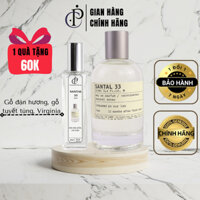 Nước hoa Santal 33 chính hãng mini thương hiệu Le.La.Bo có chiết 5ml, 10ml, 20ml phong cách độc đáo, lôi cuốn