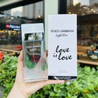Nước hoa TESTER nữ Dolce & Gabbana DG Light Blue Love is Love 100ml mùi mới 2020 LIMITED
