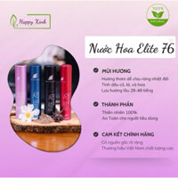 Nước Hoa Tinh Dầu [ELITE 76] - Nước hoa không cồn, nồng độ tinh dầu 99,99%, lưu hương lâu 8-16 tiếng