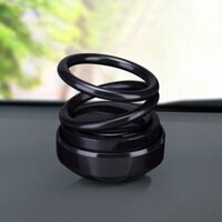 Nước hoa tinh dầu ô tô, Hai vòng tròn lắc sử dụng năng lượng mặt trời, đồ chơi trang trí ô tô