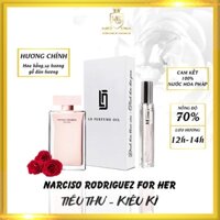 Nước Hoa Tinh Dầu Pháp [Narciso For Her]  LD PERFUME OIL Dạng Xịt Mùi Hương Kiêu Kì Quý Phái Quấn Hút . Hsperfume.LD