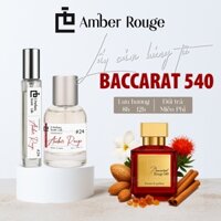 Nước Hoa Unisex E-PARFUMS Amber Rouge (Bacara Rouge 540) – Hổ Phách, Gỗ & Hoa Trầm Ấm, Sang Trọng [24]