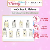 Nước hoa unisex Jo Malone. Cuốn hút sang trọng. độ lan toa hương xa