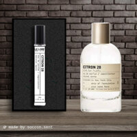 Nước hoa Unisex Le Labo City Exclusive Collection Citron 28 Seoul EDP 10ml