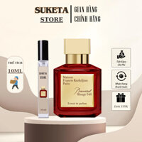 Nước hoa  Unisex Mai.son Francis Kurkdjian Baccarat Rouge 540 sang chảnh , lôi cuốn  10ml - SUKETA PERFUME
