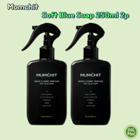 Nước hoa vải Mumchit Hàn Quốc Xà phòng xanh mềm 250ml 2p