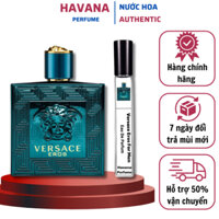 Nước hoa Versace Eros chính hãng chiết 10ml – Nước hoa nam thơm lâu lịch lãm tươi mát cuốn hút