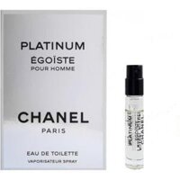 Nước hoa Vial Chanel Platinum Égoïste Pour Homme 2ml MEN
