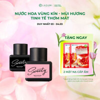 Nước Hoa Vùng Kín LAGUMI Dưỡng Ẩm Giảm Thâm Lưu Hương 24H Thơm Lâu 5ml - BIBABO