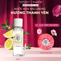Nước hoa Wellbeing hương thanh yên Roger&Gallet Cédrat 30ml