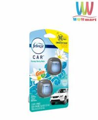 Nước hoa xe hơi Febreze Car Honey Berry Hula Set 2 cái x2ml