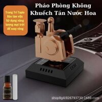 Nước Hoa Xe Hơi Hình Pháo Tự Quay | Khử Mùi | Nội Thất Ô Tô Sang Trọng, Trang Trí Taplo