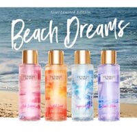 Nước Hoa Xịt Thơm Victoria's Secret Fragrance Mist 250ml-Crystal Sand/Beach Bloom/Pink Sunset/Let's Stay in/That Cozy