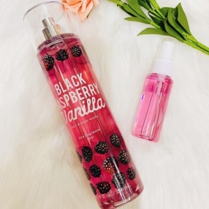 Nước hoa xịt toàn thân Black Raspberry Vanilla - Body Mist - Bath & Body Works