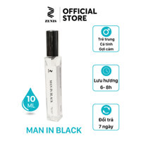 Nước hoa Zenis - Man in Black 10ml dạng xịt  - dành cho nam