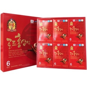 Nước hồng sâm 6 năm Korea Red Ginseng Drink Sobek chính hãng Hàn Quốc